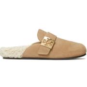 Beige Mellow Slip-On Mules Tory Burch , Beige , Heren