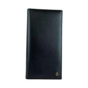 Pre-owned Leather wallets Cartier Vintage , Black , Heren