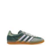 Groene Sneakers Kleurblok Ontwerp Adidas , Green , Heren