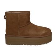 Klassieke Mini Platformlaarzen UGG , Brown , Dames