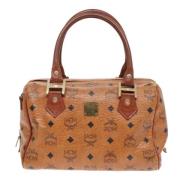 Pre-owned Canvas handbags MCM Pre-owned , Brown , Dames