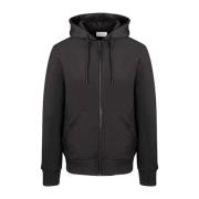 Heren Zip Hoodie, Klassiek Ontwerp Calvin Klein Jeans , Black , Heren