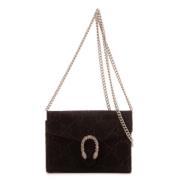 Pre-owned Canvas handbags Gucci Vintage , Black , Dames