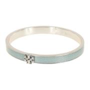 Emaille armband in hemelsblauw Tory Burch , Blue , Dames