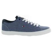 Chambray Vulc Lightweight Stripes Schoenen Tommy Hilfiger , Blue , Dam...