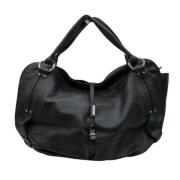 Pre-owned Leather celine-bags Celine Vintage , Black , Dames