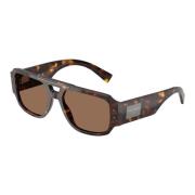 Designer Zonnebril Dg4482 in Bruin Dolce & Gabbana , Brown , Heren