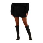 Zwarte elegante shorts voor stijlvolle vrouwen Amaya Amsterdam , Black...