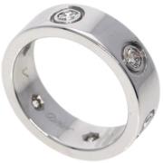 Pre-owned White Gold rings Cartier Vintage , Gray , Dames