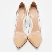 Pre-owned Leather heels Gianvito Rossi Pre-owned , Beige , Dames