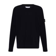 Blauwe Sweater Collectie Stone Island , Blue , Heren