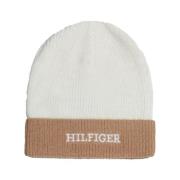 Kinderen Bicolor Muts - Logo Geborduurd Tommy Hilfiger , White , Unise...