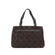 Pre-owned Leather handbags Salvatore Ferragamo Pre-owned , Brown , Dam...