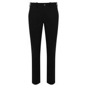 Zwarte Slim Fit Technische Broek RRD , Black , Heren