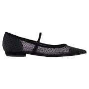 Plastic flats Tory Burch , Black , Dames