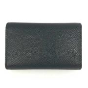 Pre-owned Leather key-holders Bvlgari Vintage , Black , Dames