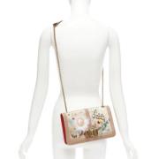 Pre-owned Leather shoulder-bags Christian Louboutin Pre-owned , Beige ...