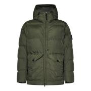 Groene Gewatteerde Jas Aw24 Stone Island , Green , Heren