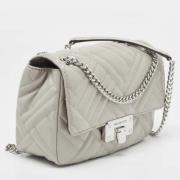 Pre-owned Leather shoulder-bags Michael Kors Pre-owned , Gray , Dames