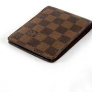 Pre-owned Canvas wallets Louis Vuitton Vintage , Brown , Dames