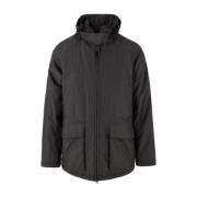 Boot Parka Jas in Grijs/Blauw Aspesi , Black , Heren