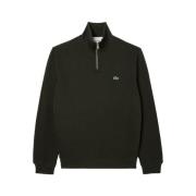 Groene Turtleneck Sweatshirt voor Mannen Lacoste , Green , Heren