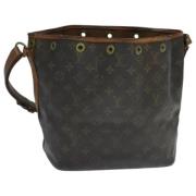 Pre-owned Canvas louis-vuitton-bags Louis Vuitton Vintage , Brown , Da...