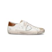 Lage Top Sneakers voor Mannen Philippe Model , Beige , Dames