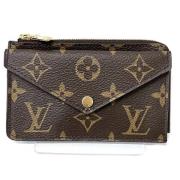 Pre-owned Canvas wallets Louis Vuitton Vintage , Brown , Heren