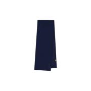 Logo Sjaal Hugo Boss , Blue , Heren