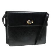 Pre-owned Leather gucci-bags Gucci Vintage , Black , Dames