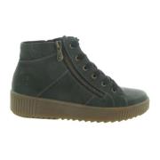 Lace-up Boots Rieker , Green , Dames