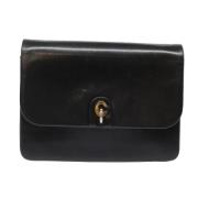 Pre-owned Leather dior-bags Dior Vintage , Black , Dames