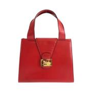 Pre-owned Leather handbags Celine Vintage , Red , Dames