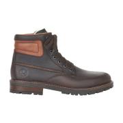 Bruine Casual Gesloten Heren Enkellaarzen Rieker , Brown , Heren