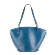 Pre-owned Leather louis-vuitton-bags Louis Vuitton Vintage , Blue , Da...