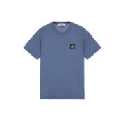 T-Shirts Stone Island , Blue , Heren