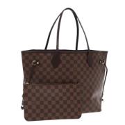 Pre-owned Canvas totes Louis Vuitton Vintage , Brown , Dames