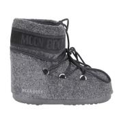 Lage Vilt Icoon Winterlaarzen Moon Boot , Gray , Dames