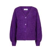 Paarse Cardigan Isa | Freewear Lofty Manner , Purple , Dames