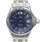 Pre-owned Glass watches Omega Vintage , Blue , Heren