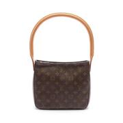 Pre-owned Canvas louis-vuitton-bags Louis Vuitton Vintage , Brown , Da...