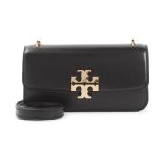 Zwarte Schoudertas Elegante Stijl Tory Burch , Black , Dames