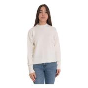 Korte Pullover van Wolmix Roy Roger's , Beige , Dames