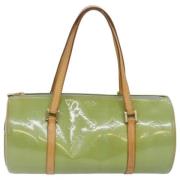 Pre-owned Leather louis-vuitton-bags Louis Vuitton Vintage , Green , D...