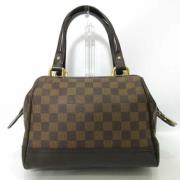 Pre-owned Canvas handbags Louis Vuitton Vintage , Brown , Dames