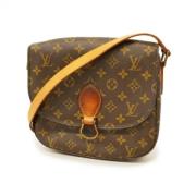 Pre-owned Fabric louis-vuitton-bags Louis Vuitton Vintage , Brown , Da...