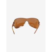 Pre-owned Fabric sunglasses Bvlgari Vintage , Brown , Dames