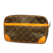 Pre-owned Fabric louis-vuitton-bags Louis Vuitton Vintage , Brown , Da...