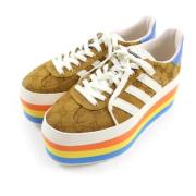 Pre-owned Canvas sneakers Gucci Vintage , Multicolor , Dames